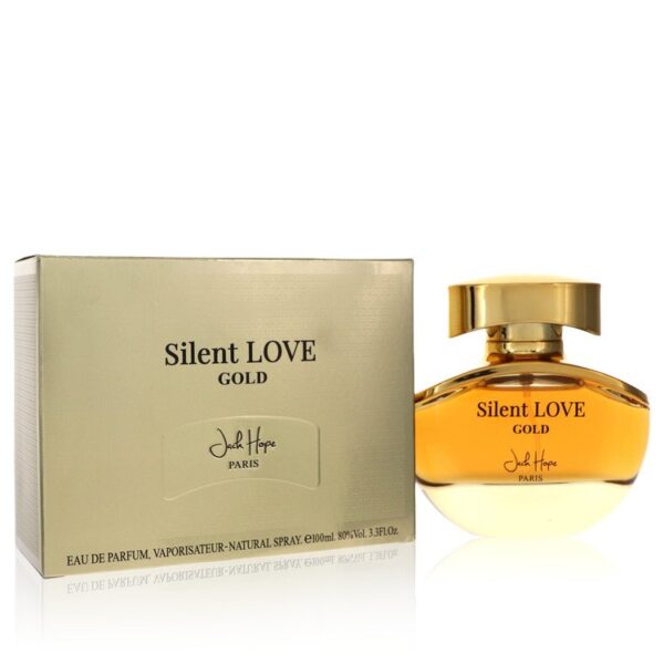 Silent Love Gold Eau De Parfum Spray By Jack Hope - 3.3oz (100 ml)