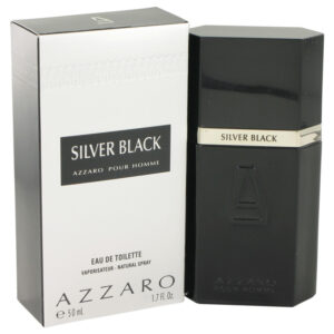 Silver Black Eau De Toilette Spray By Azzaro - 1.7oz (50 ml)