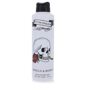 Skulls & Roses Deodorant Spray By Christian Audigier - 6oz (180 ml)