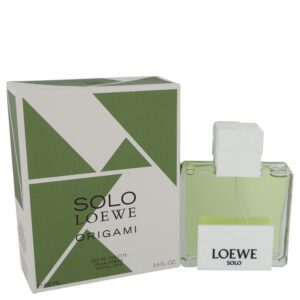 Solo Loewe Origami Eau De Toilette Spray By Loewe - 3.4oz (100 ml)