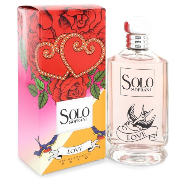 Solo Love Eau De Toilette Spray By LUCIANO SOPRANI - 3.4oz (100 ml)