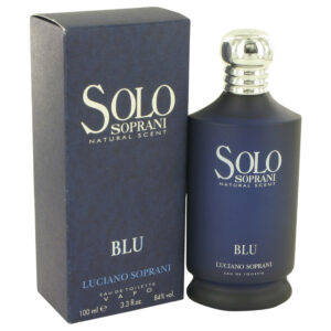 Solo Soprani Blu Eau De Toilette Spray By Luciano Soprani - 3.3oz (100 ml)