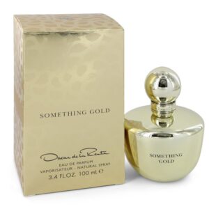 Something Gold Eau De Parfum Spray By Oscar De La Renta - 3.4oz (100 ml)