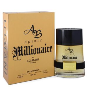 Spirit Millionaire Eau De Parfum Spray By Lomani - 3.3oz (100 ml)