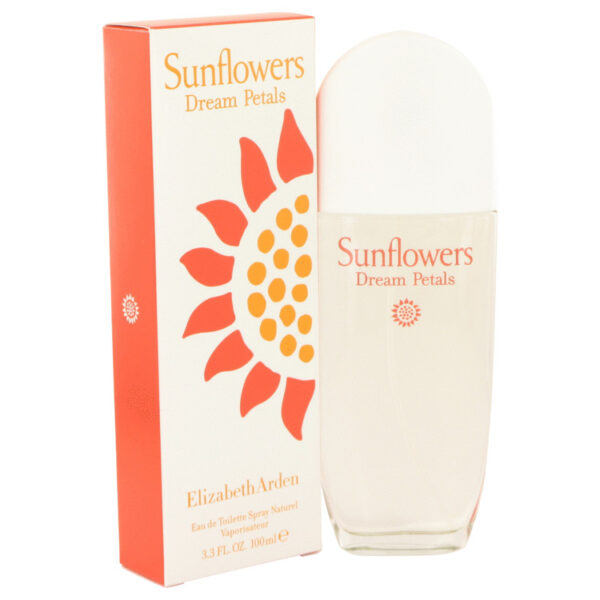 Sunflowers Dream Petals Eau De Toilette Spray By Elizabeth Arden - 3.3oz (100 ml)
