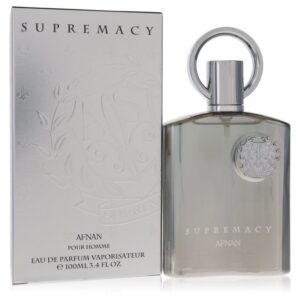 Supremacy Silver Eau De Parfum Spray By Afnan - 3.4oz (100 ml)