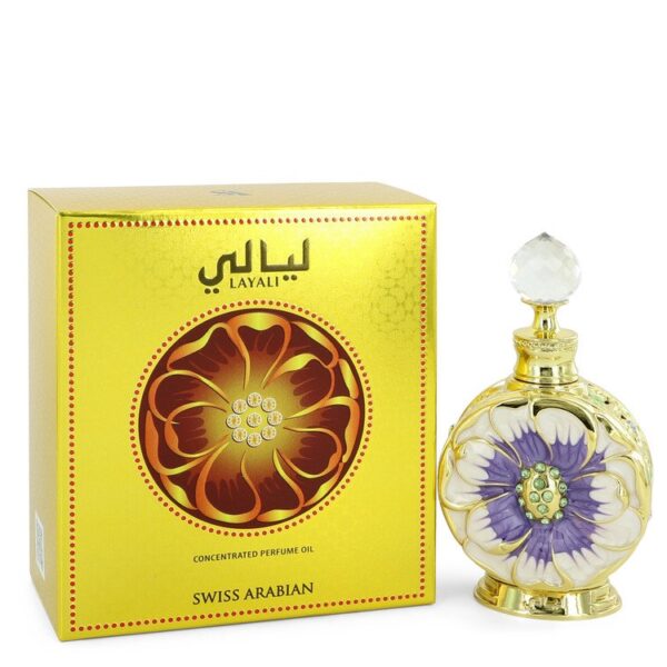 Swiss Arabian Layali Concentrated Perfume Oil By Swiss Arabian - 0.5oz (15 ml)