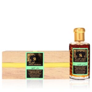 Swiss Arabian Sandalia Ultra Concentrated Perfume Oil Free From Alcohol (Unisex Green) By Swiss Arabian - 3.21oz (95 ml)