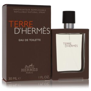 Terre D'hermes Eau De Toilette Spray Spray Refillable By Hermes - 1oz (30 ml)