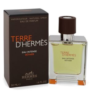 Terre D'hermes Eau Intense Vetiver Eau De Parfum Spray By Hermes - 1.7oz (50 ml)