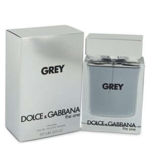 The One Grey Eau De Toilette Intense Spray By Dolce & Gabbana - 3.4oz (100 ml)