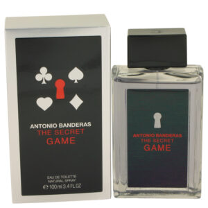 The Secret Game Eau De Toilette Spray By Antonio Banderas - 3.4oz (100 ml)