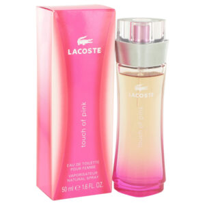 Touch Of Pink Eau De Toilette Spray By Lacoste - 1.6oz (50 ml)