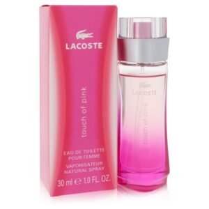 Touch Of Pink Eau De Toilette Spray By Lacoste - 1oz (30 ml)