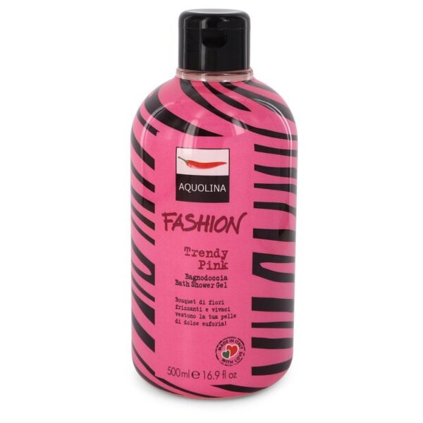 Trendy Pink Shower Gel By Aquolina - 16.9oz (500 ml)