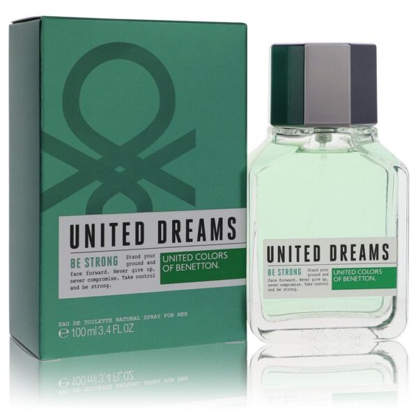 United Dreams Be Strong Eau De Toilette Spray By Benetton - 3.4oz (100 ml)