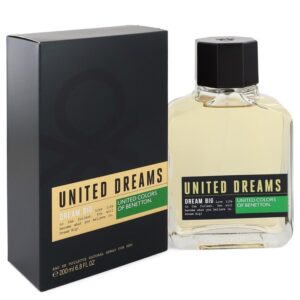 United Dreams Dream Big Eau De Toilette Spray By Benetton - 6.8oz (200 ml)