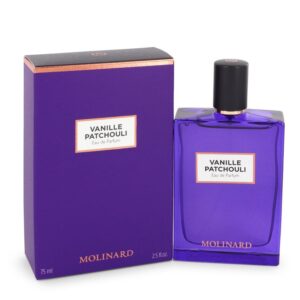 Vanille Patchouli Eau De Parfum Spray (New Packaging) By Molinard - 2.5oz (75 ml)