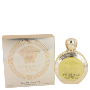 Versace Eros Eau De Toilette Spray By Versace - 3.4oz (100 ml)