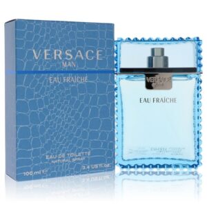 Versace Man Eau Fraiche Eau De Toilette Spray (Blue) By Versace - 3.4oz (100 ml)