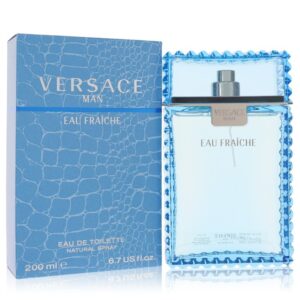 Versace Man Eau Fraiche Eau De Toilette Spray (Blue) By Versace - 6.7oz (200 ml)