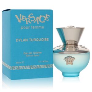 Versace Pour Femme Dylan Turquoise Eau De Toilette Spray By Versace - 1.7oz (50 ml)