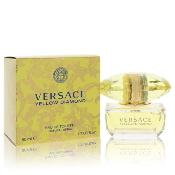 Versace Yellow Diamond Eau De Toilette Spray By Versace - 1.7oz (50 ml)