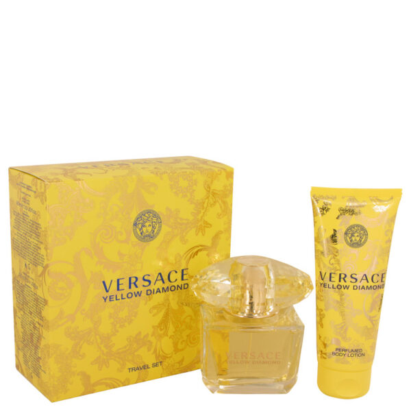 Versace Yellow Diamond Perfume By Versace Gift Set