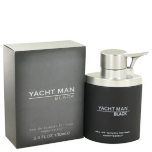 Yacht Man Black Eau De Toilette Spray By Myrurgia - 3.4oz (100 ml)