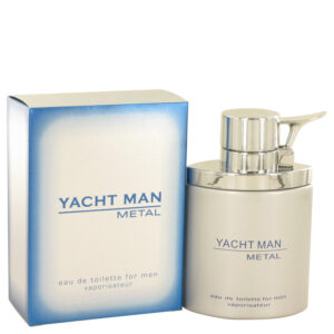 Yacht Man Metal Eau De Toilette Spray By Myrurgia - 3.4oz (100 ml)