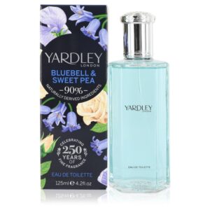 Yardley Bluebell & Sweet Pea Eau De Toilette Spray By Yardley London - 4.2oz (125 ml)