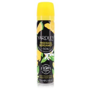 Yardley Freesia & Bergamot Body Fragrance Spray By Yardley London - 2.6oz (75 ml)