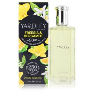 Yardley Freesia & Bergamot Eau De Toilette Spray By Yardley London - 4.2oz (125 ml)