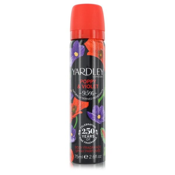 Yardley Poppy & Violet Perfume By Yardley London Body Fragrance Spray