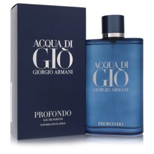 Acqua Di Gio Profondo by Giorgio Armani - 6.7oz (200 ml)
