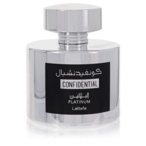 Lattafa Confidential Platinum by Lattafa - 3.4oz (100 ml)