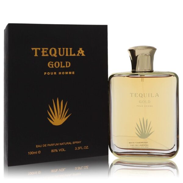 Tequila Pour Homme Gold by Tequila Perfumes - 3.3oz (100 ml)