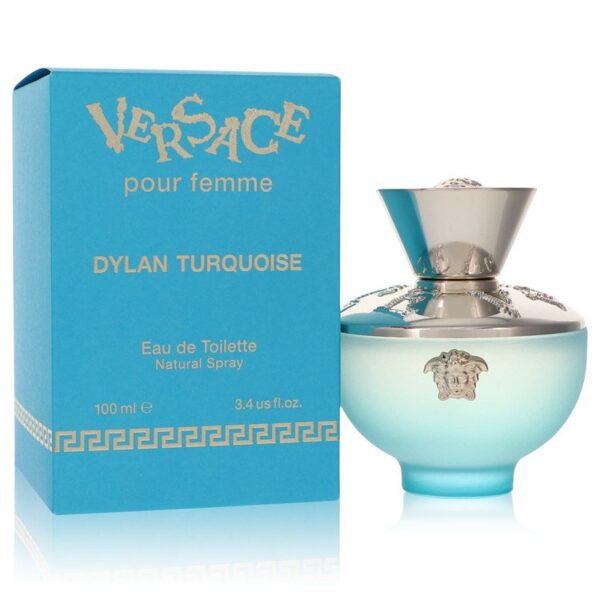Versace Pour Femme Dylan Turquoise by Versace - 0.3oz (10 ml)