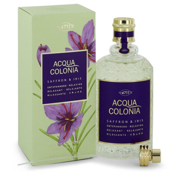 4711 Acqua Colonia Saffron & Iris by 4711 - 5.7oz (170 ml)