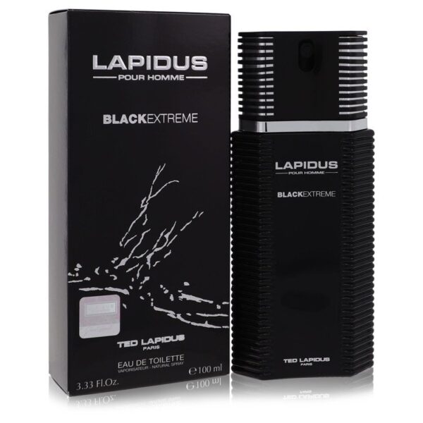 Lapidus Black Extreme by Ted Lapidus - 3.4oz (100 ml)
