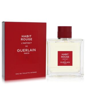 Habit Rouge L'instinct by Guerlain - 3.3oz (100 ml)