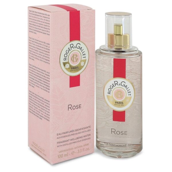 Roger & Gallet Rose by Roger & Gallet - 3.3oz (100 ml)