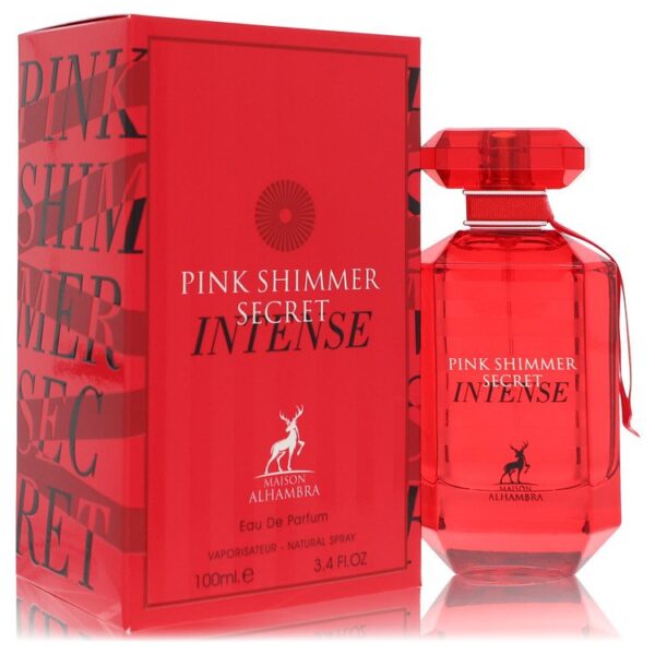 Maison Alhambra Pink Shimmer Secret Intense by Maison Alhambra - 3.4oz (100 ml)